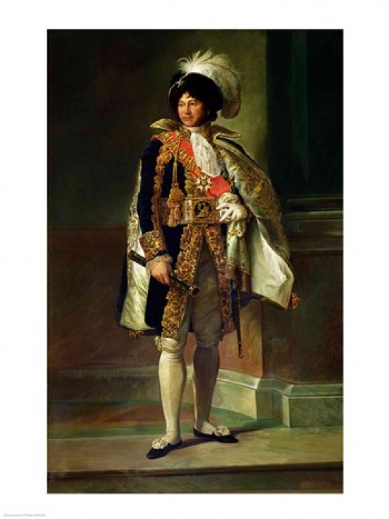 Picture of Posterazzi BALXIR211944 Joachim Murat Poster Print by Francois Gerard - 18 x 24 in.