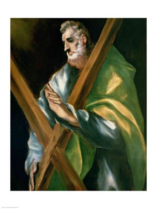 St. Andrew Poster Print by El Greco - 18 x 24 in.