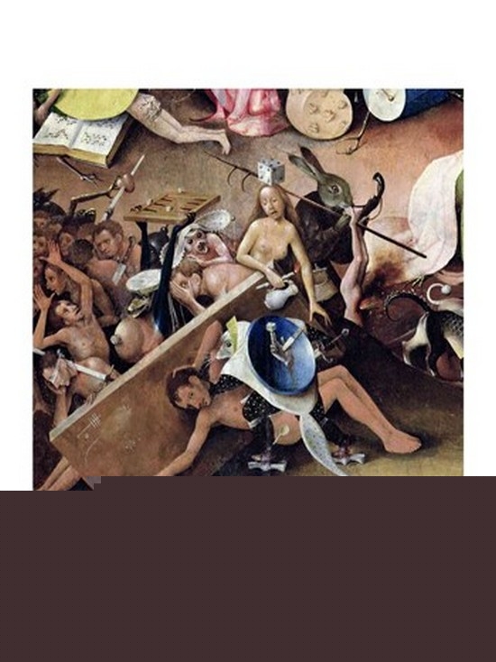 Picture of Posterazzi BALXIR227167LARGE The Garden of Earthly Delights - Hell Right Wing of Triptych C.1500 Poster Print by Hieronymus Bosch - 24 x 36 in. - Large