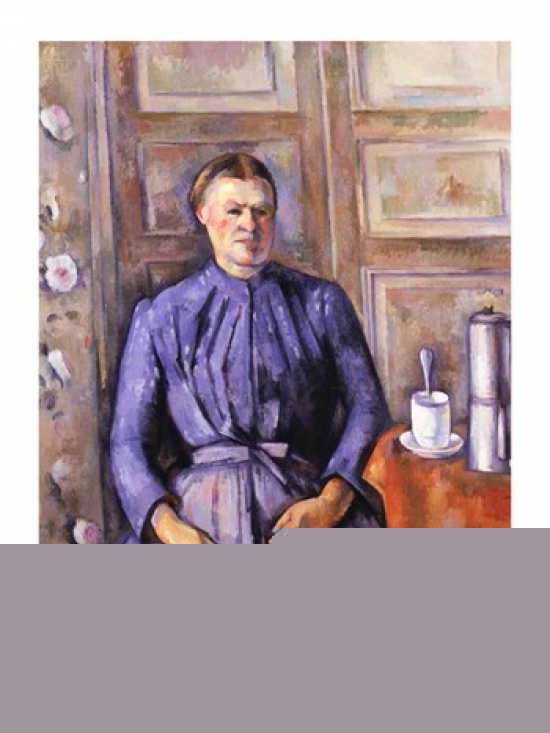 Picture of Posterazzi BALXIR29284LARGE Woman with A Coffee Pot Poster Print by Paul Cezanne - 24 x 36 in. - Large