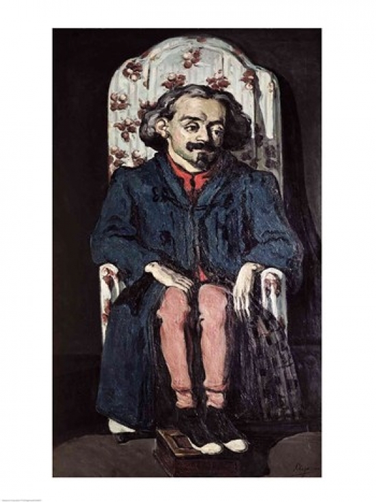 Achille Emperaire Poster Print by Paul Cezanne - 24 x 36 in. - Large