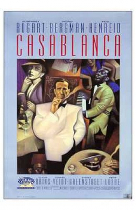 MOV242276 Casablanca Movie Poster - 11 x 17 in -  Posterazzi