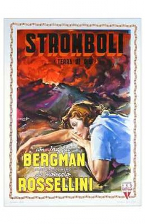 Stromboli Movie Poster - 11 x 17 in.
