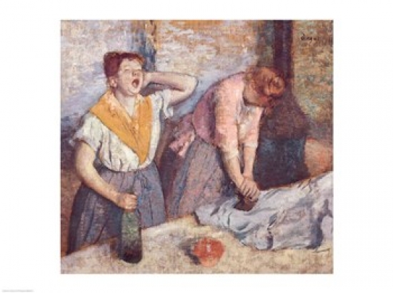 Picture of Posterazzi BALXIR33372 The Laundresses C.1884 Poster Print by Edgar Degas - 24.25 x 18.50 in.