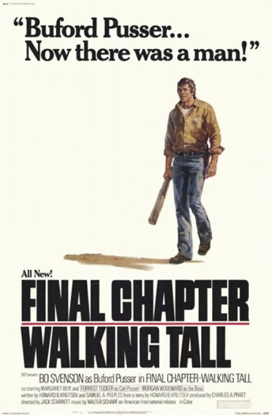 Walking Tall-Final Chapter Movie Poster - 11 x 17 in.