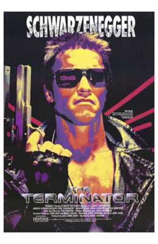 The Terminator - Style D Movie Poster