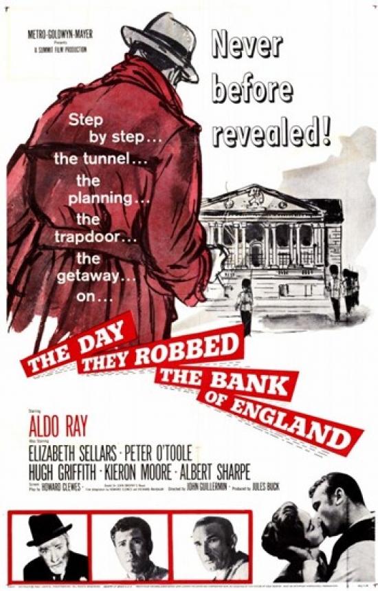 MOV243751 The Day They Robbed the Bank of England Movie Poster - 11 x 17 in.