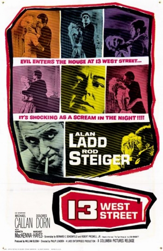 13 West Street Movie Poster - 11 x 17 in.
