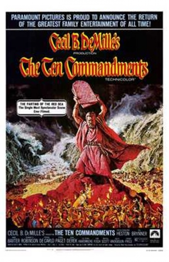 MOV243768 Ten Commandments Movie Poster - 11 x 17 in.