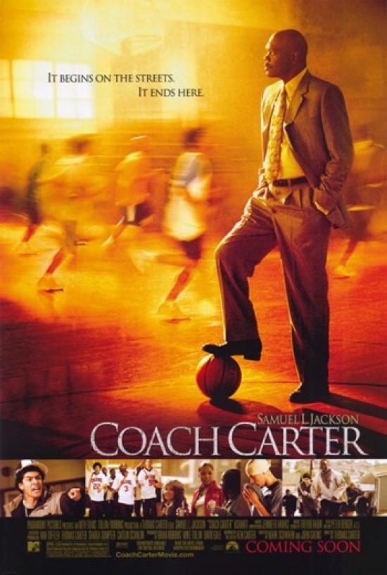 Coach Carter Movie Poster - 11 x 17 in.
