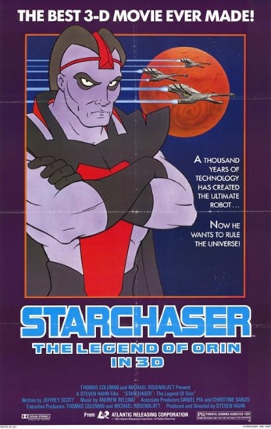 MOV244074 Starchaser the Legend of Orin Movie Poster - 11 x 17 in.
