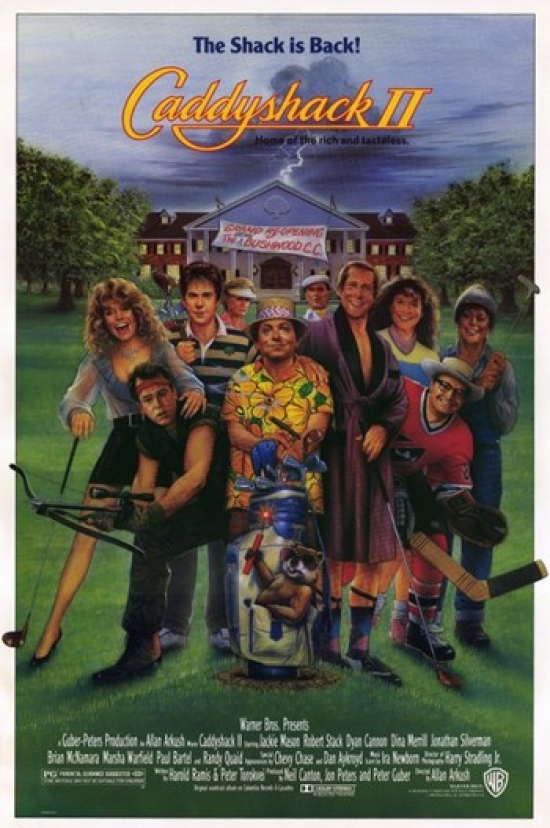 MOV244225 Caddyshack 2 Movie Poster - 11 x 17 in.