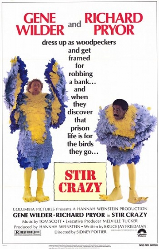 Stir Crazy Movie Poster - 11 x 17 in.