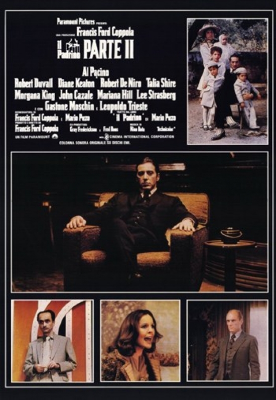 Godfather Part 2 Movie Poster - 11 x 17 in.