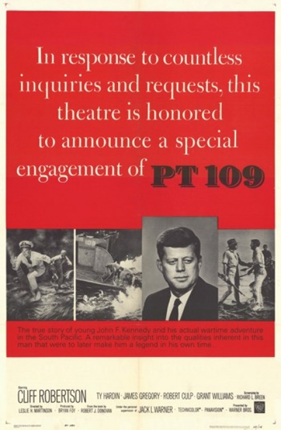 Pt 109 Movie Poster 11 x 17 in.
