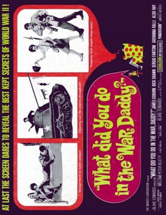 MOV247420 What Did You Do in the War Daddy Movie Poster - 11 x 17 in.