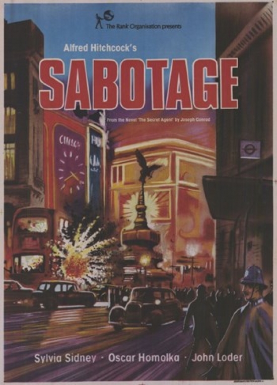 Sabotage Movie Poster - 11 x 17 in.