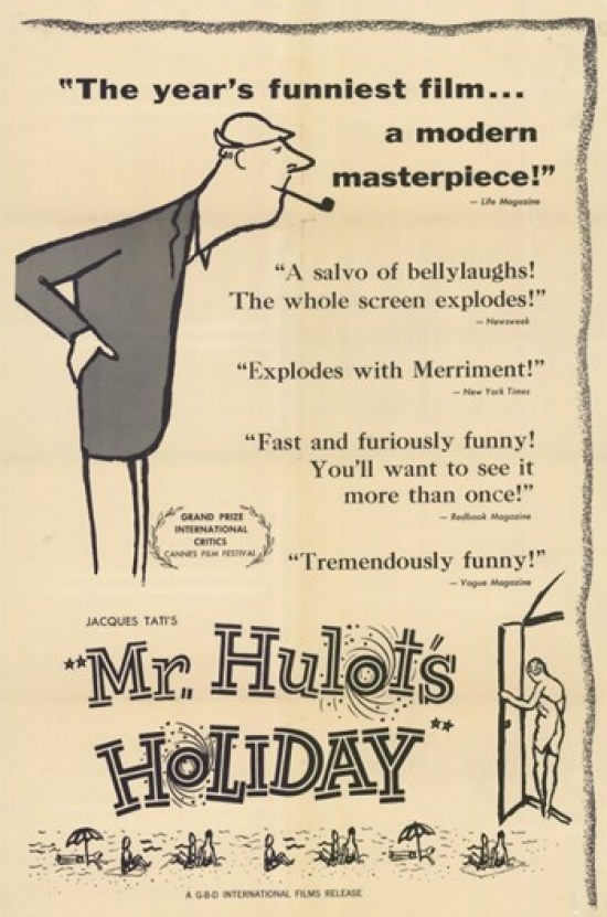 MOV247801 Mr Hulots Holiday Movie Poster - 11 x 17 in.