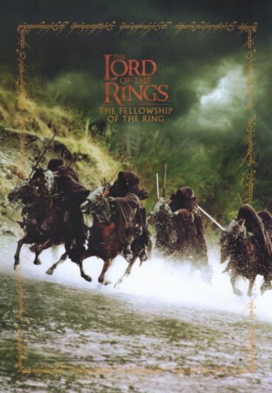MOV247905 Lord of the Rings Fellowship of the Ring Movie Poster - 11 x 17 in.