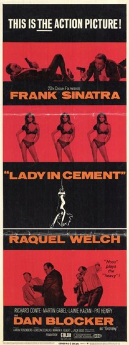 Lady in Cement Movie Poster - 11 x 17 in.