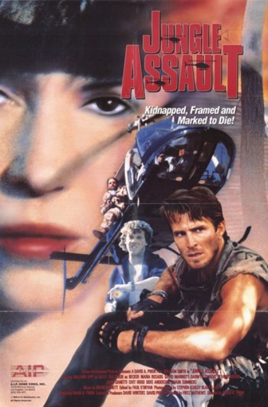 Jungle Assault Movie Poster - 11 x 17 in.