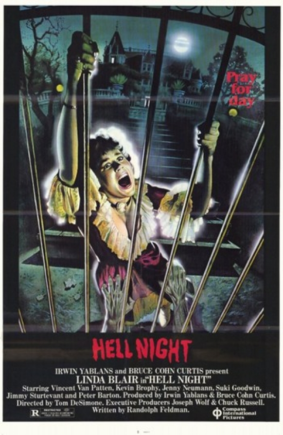 Hell Night Movie Poster - 11 x 17 in.