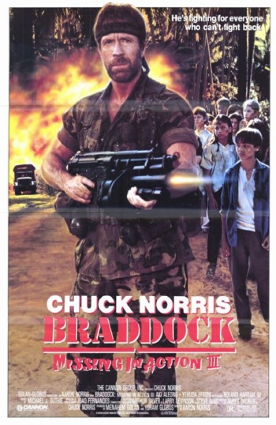 Braddock Missing in Action 3 Movie Poster - 11 x 17 in.