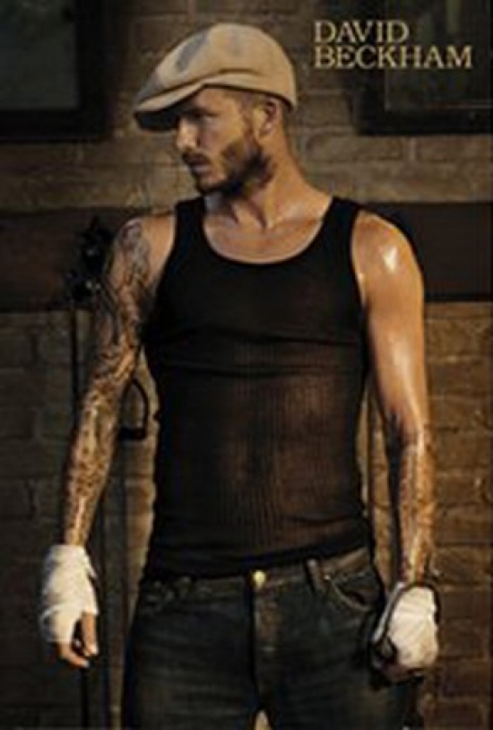 David Beckham - Hat Poster Print