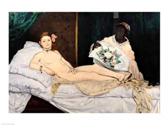 Picture of Posterazzi BALXIR64183 Olympia 1863 Poster Print by Edouard Manet - 24 x 18 in.