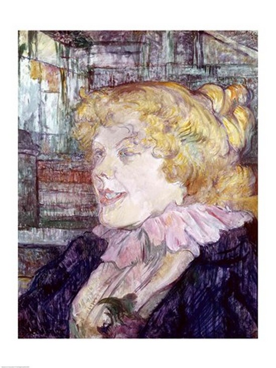 Picture of Posterazzi BALXIR7008 The English Girl From The Star at Le Havre 1899 Poster Print by Henri De Toulouse-Lautrec - 18 x 24 in.