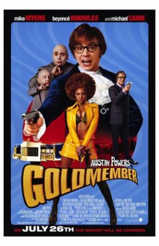 Austin Powers in Goldmember Movie Poster - 11 x 17 in.