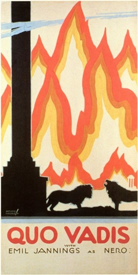 Quo Vadis Movie Poster - 11 x 17 in.