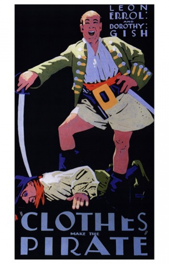 Clothes Make the Pirate Movie Poster - 11 x 17 in.