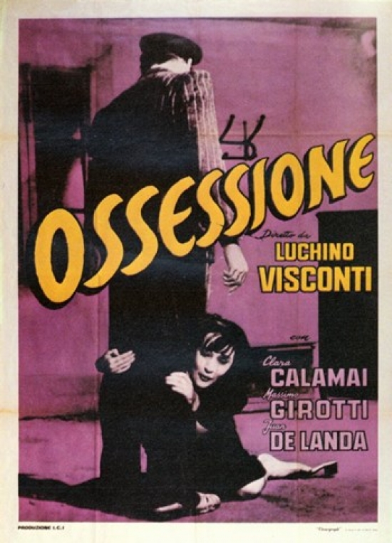 MOV199639 Ossessione Movie Poster - 11 x 17 in.