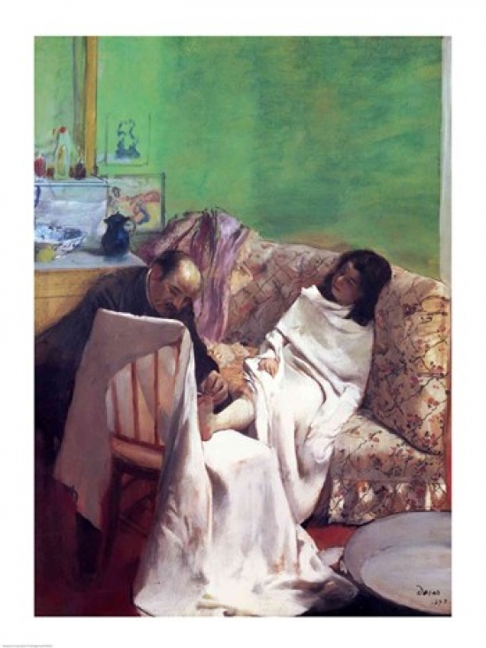 Picture of Posterazzi BALXIR82857 The Pedicure 1873 Poster Print by Edgar Degas - 18 x 24 in.