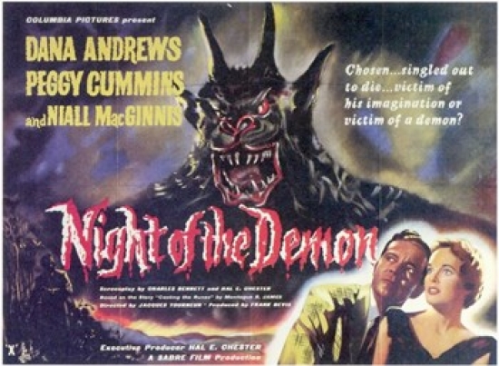 MOV199812 Night of the Demon Movie Poster - 17 x 11 in.