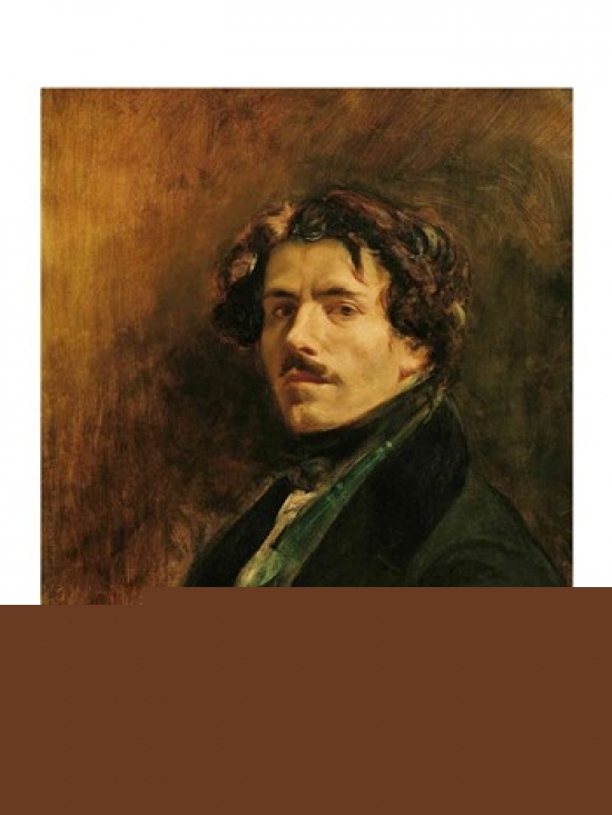 Picture of Posterazzi BALXIR83642LARGE Self Portrait C.1837 Poster Print by Eugene Delacroix - 24 x 36 in. - Large