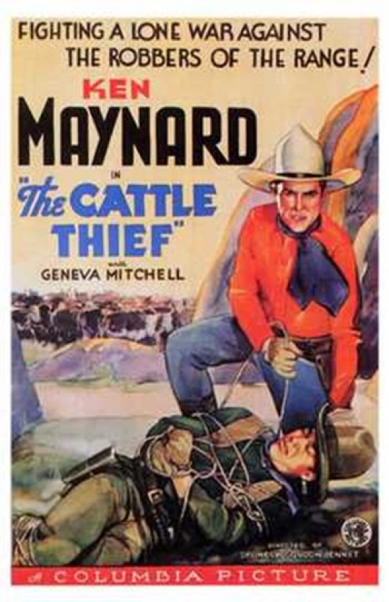 The Cattle Thief Movie Poster - 11 x 17 in.