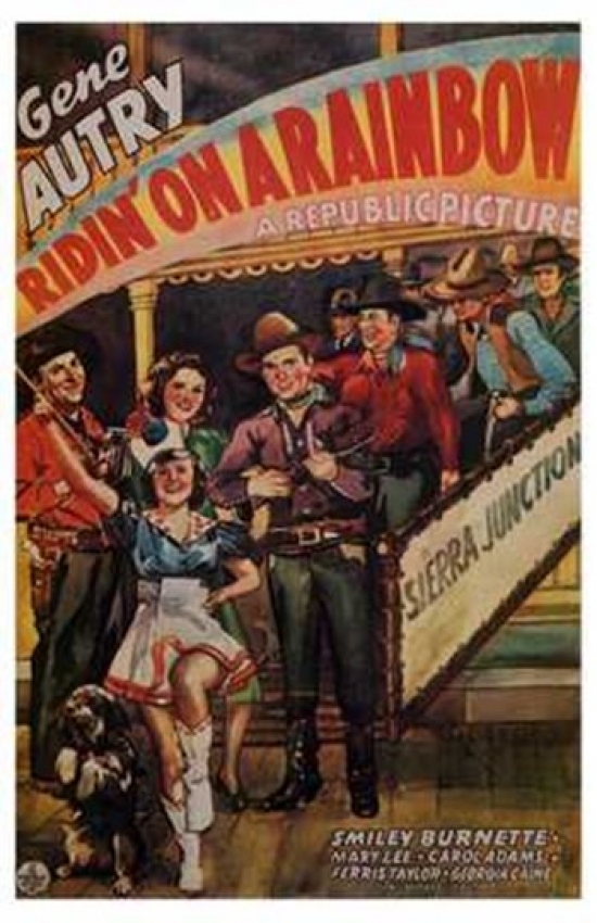 Ridin on a Rainbow Movie Poster - 11 x 17 in.