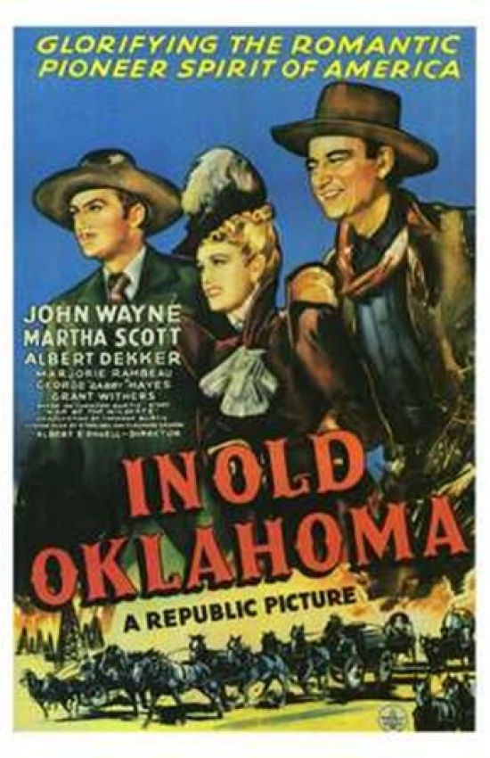 In Old Oklahoma Movie Poster - 11 x 17 in.