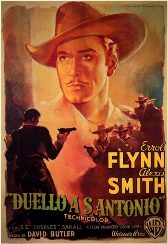 San Antonio Movie Poster - 11 x 17 in.