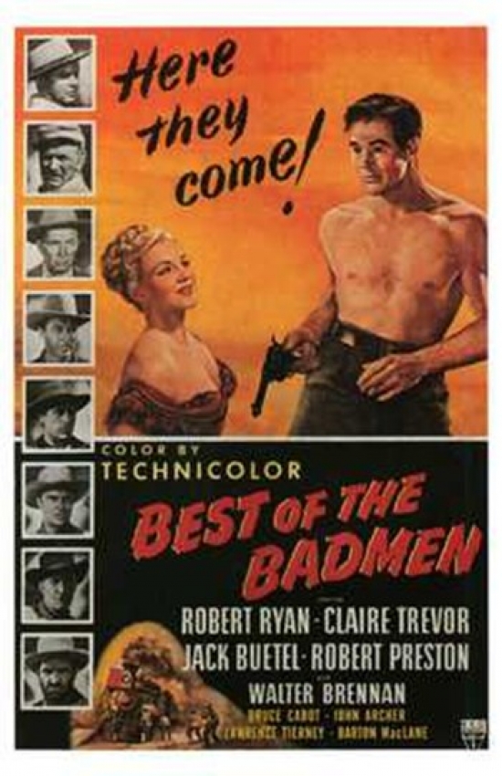 MOV199984 Best of the Badmen Movie Poster - 11 x 17 in.