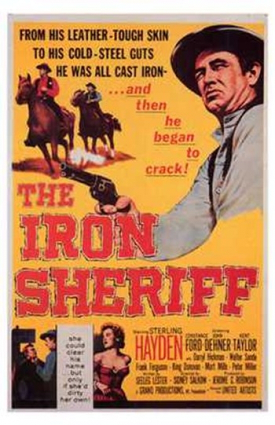 The Iron Sheriff Movie Poster - 11 x 17 in.