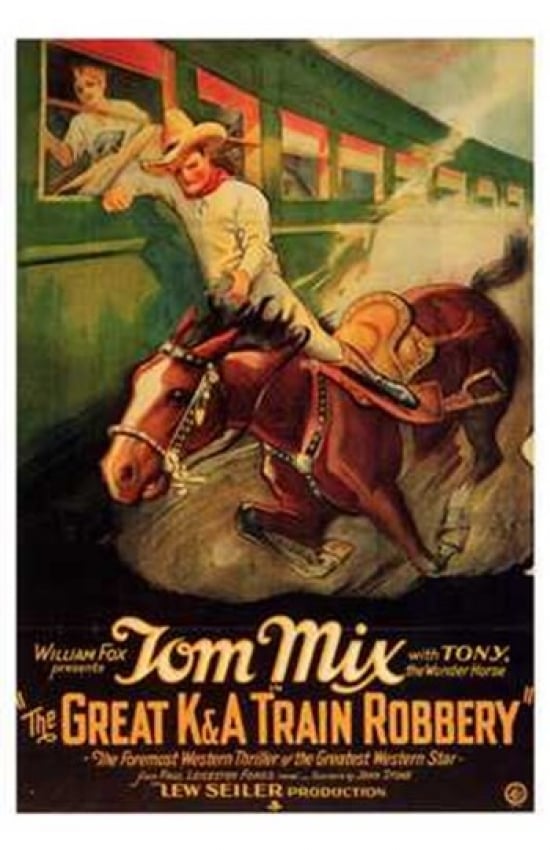 MOV200033 Great K a Train Robbery Movie Poster - 11 x 17 in.