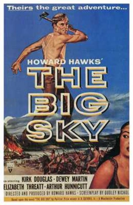 The Big Sky Movie Poster - 11 x 17 in.