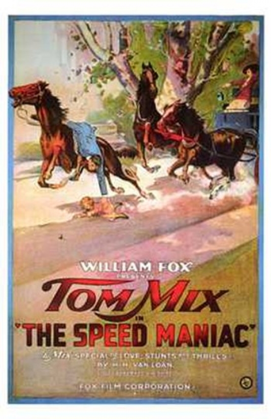 MOV200089 The Speed Maniac Movie Poster - 11 x 17 in.