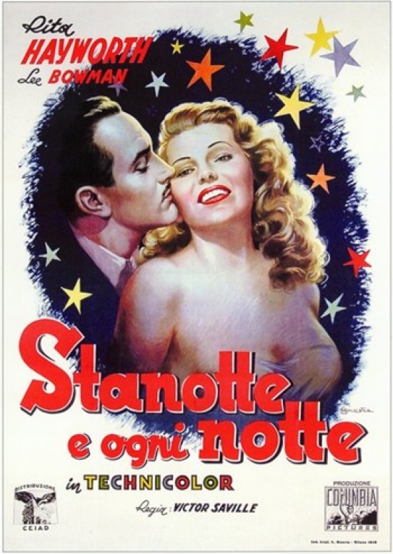 MOV242233 Tonight & Every Night Movie Poster - 11 x 17 in.