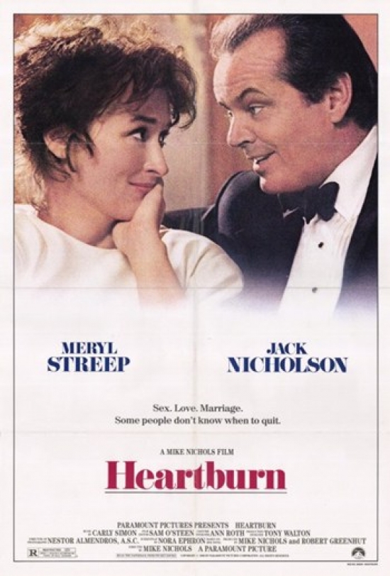Heartburn Movie Poster - 11 x 17 in.