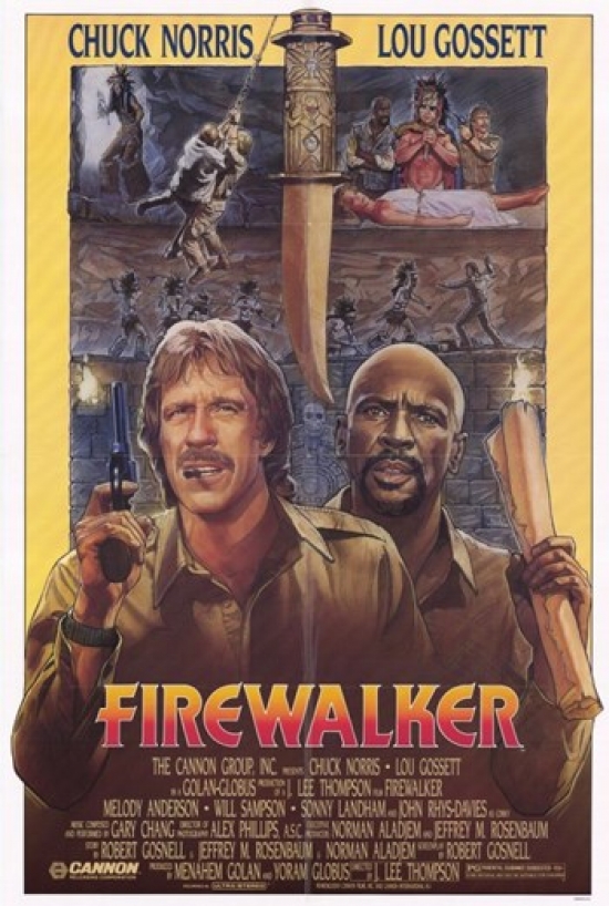 Firewalker Movie Poster - 11 x 17 in.