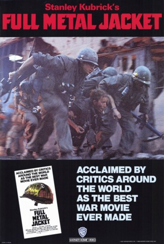 Full Metal Jacket Movie Poster - 11 x 17 in.